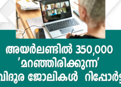 അയർലണ്ടിൽ 350,000 ‘മറഞ്ഞിരിക്കുന്ന’ വിദൂര ജോലികൾ – റിപ്പോർട്ട്